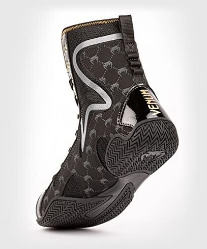 Venum Sports & Outdoor's Elite Boxing Shoes, Black, 9 in Saudi Arabia