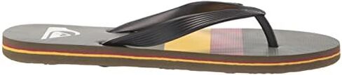 Quiksilver Men's Art Flip Flop Sandal, Green 1 Molokai Hawaii HL, 6 in Saudi Arabia