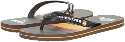 Quiksilver Men's Art Flip Flop Sandal, Green 1 Molokai Hawaii HL, 6 in Saudi Arabia