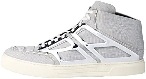 Alejandro Ingelmo Men's Exotron Mid-Top Sneaker, Silver, 11 M US in Saudi Arabia