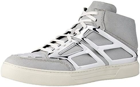 Alejandro Ingelmo Men's Exotron Mid-Top Sneaker, Silver, 11 M US in Saudi Arabia