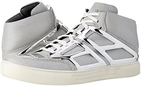 Alejandro Ingelmo Men's Exotron Mid-Top Sneaker, Silver, 11 M US in Saudi Arabia
