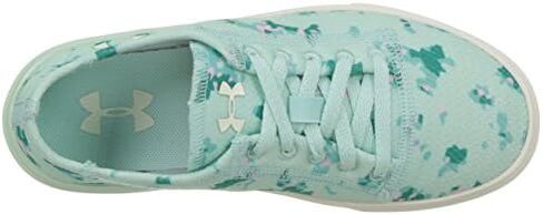 Under Armour Unisex-Child Pre School KickIt2 Printed Sneaker, Refresh Mint (300)/Desert Sky, 1.5 in Saudi Arabia