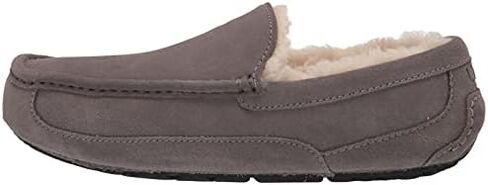 UGG Men's Ascot Slipper, Grey, 13 Wide in Saudi Arabia