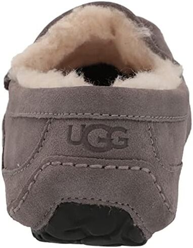 UGG Men's Ascot Slipper, Grey, 13 Wide in Saudi Arabia