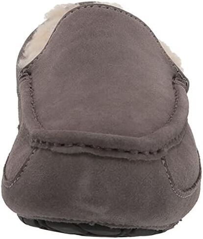UGG Men's Ascot Slipper, Grey, 13 Wide in Saudi Arabia