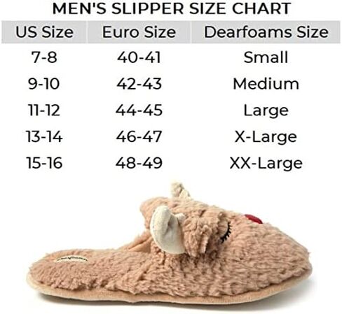 Dearfoams Funny Ugly Christmas Sweater Holiday Scuff Slipper, Men's Reindeer, X-Large in Saudi Arabia