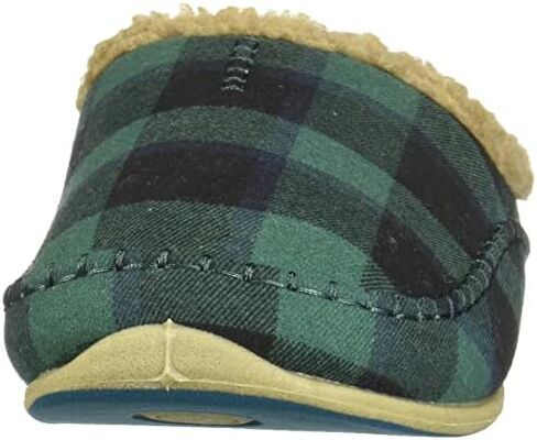 Deerstags Men's Nordic Slipper, Dark Green/Black, 7 Wide in Kuwait