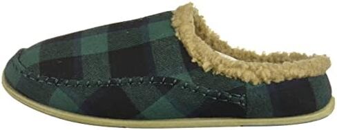 Deerstags Men's Nordic Slipper, Dark Green/Black, 7 Wide in Kuwait