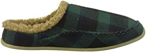 Deerstags Men's Nordic Slipper, Dark Green/Black, 7 Wide in Kuwait