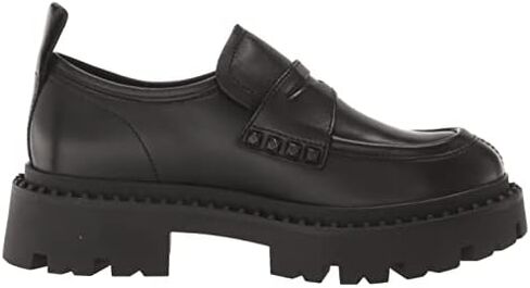 ASH Women's Gemini Penny Loafer, Black, 11 in Saudi Arabia