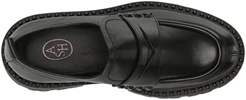 ASH Women's Gemini Penny Loafer, Black, 11 in Saudi Arabia