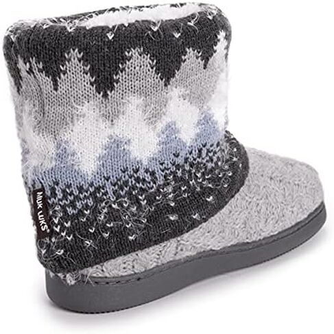 MUK LUKS mens Muk LuksÃ‚® Women's Raquel Slipper, Medium Grey Heather, Medium US in Saudi Arabia