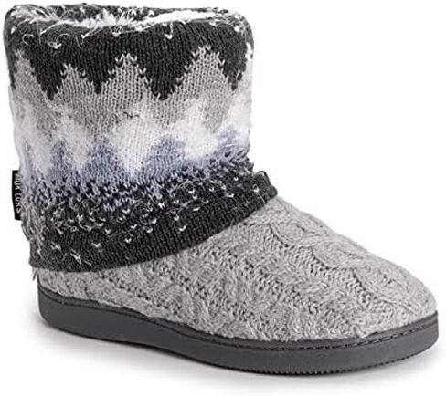 MUK LUKS mens Muk LuksÃ‚® Women's Raquel Slipper, Medium Grey Heather, Medium US in Saudi Arabia