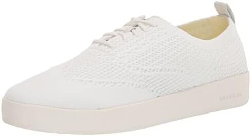 Cole Haan Women's Grandpro Contender Stitchlite Oxford Sneaker, Optic White Knit, 9 in Saudi Arabia