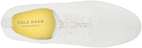 Cole Haan Women's Grandpro Contender Stitchlite Oxford Sneaker, Optic White Knit, 9 in Saudi Arabia
