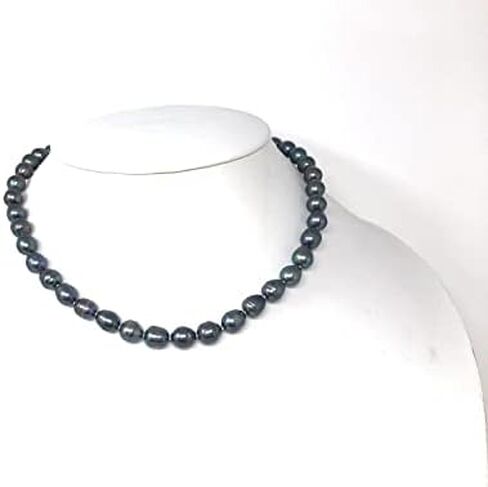 J.I. Stern Collection Large Black Pearls, Magnetic Clasp, 18 inch in Saudi Arabia