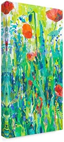 Trademark Fine Art 'Stately Red Poppies II' Canvas Art by Tara Funk Grim in Saudi Arabia