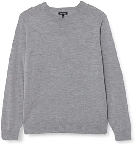 PARIS SUNDAY Men's Crewneck Sweater, Heather Grey, Medium in Saudi Arabia