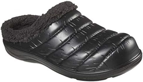 Skechers USA Men's Men's Camper-Cozy Adventure Clog, Black, 9 in Saudi Arabia