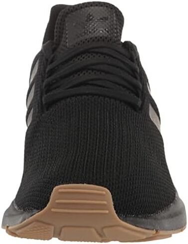 adidas Originals Men's Swift Running Shoe, Black/Black/Gum, 9.5 in Saudi Arabia