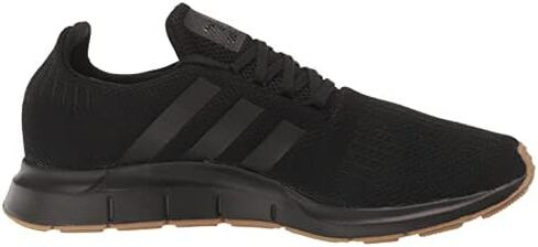 adidas Originals Men's Swift Running Shoe, Black/Black/Gum, 9.5 in Saudi Arabia