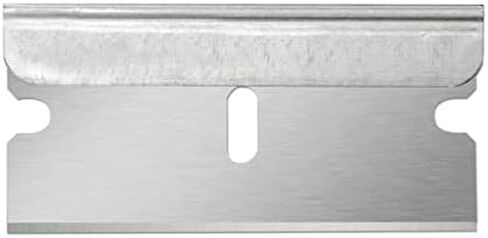 American Line Single Edge Razor Blades - 100-Pack - 0.012" Heavy Duty High Carbon Steel for Extra Durability and Long Life - 66-0448 in Saudi Arabia