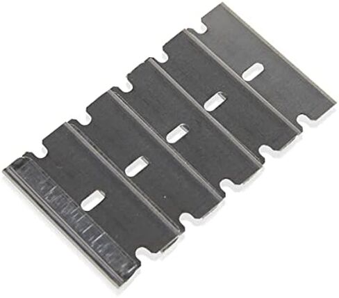 American Line Single Edge Razor Blades - 100-Pack - 0.012" Heavy Duty High Carbon Steel for Extra Durability and Long Life - 66-0448 in Saudi Arabia