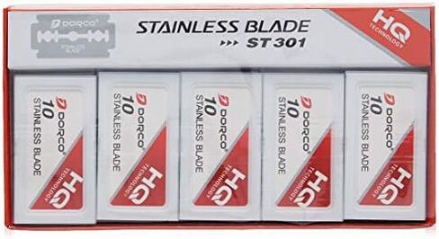 Dorco Stainless Blades, 100Count Dispenser Pack in Saudi Arabia