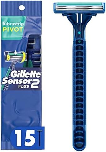 Gillette Sensor2 Plus Men’s Disposable Razors, 30 Razors in Saudi Arabia