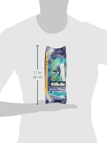 Gillette Sensor2 Plus Men’s Disposable Razors, 30 Razors in Saudi Arabia