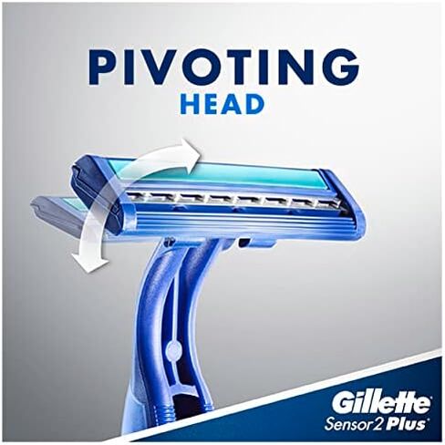 Gillette Sensor2 Plus Men’s Disposable Razors, 30 Razors in Saudi Arabia