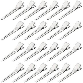 60 Pcs 1.8" Hairdressing Prong Curl Clips Styling Clips Curl Clips for Hair Salon, Barber for Hair Styling, Hair Coloring in Saudi Arabia