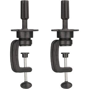 zyqing mannequin head with human hair Wig model head frame hairdressing head model 2 Piece Beauty Manikin Stand Mannequin Head Holder Clamp Black in Saudi Arabia
