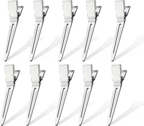 60 Pcs 1.8" Hairdressing Prong Curl Clips Styling Clips Curl Clips for Hair Salon, Barber for Hair Styling, Hair Coloring in Saudi Arabia