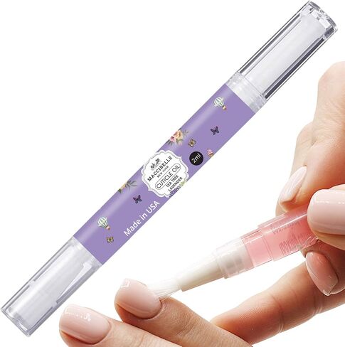 Maccibelle Pure Cuticle & Nail Oil Pen 2ml Heals Dry Cracked Cuticles (Crisp Lemon) in Kuwait