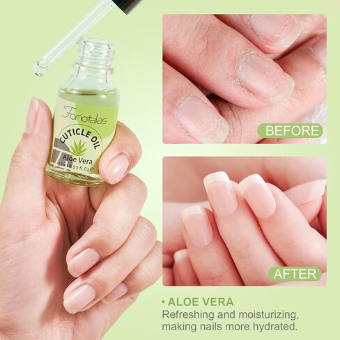 Cuticle Oil for Nails, Jojoba Nail Cuticle Oil for Manicure Contain Vitamin B & E, Solar Hydrating Oil Strengthens Nail Conditioner, Natural Cuticle Oil Prevents Hangnails & Chapped-Cherry in Saudi Arabia