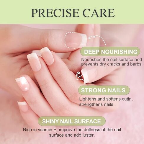 Cuticle Oil for Nails, Jojoba Nail Cuticle Oil for Manicure Contain Vitamin B & E, Solar Hydrating Oil Strengthens Nail Conditioner, Natural Cuticle Oil Prevents Hangnails & Chapped-Cherry in Saudi Arabia