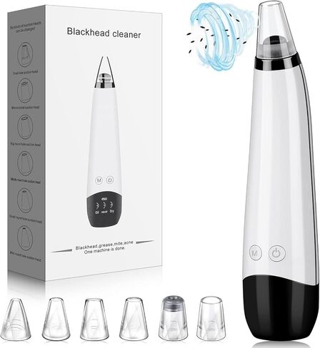 2022 New Version Blackhead Vacuum Remover Acne Remover,Facial Pore Cleanser ye Makeup Brushes, Eye Makeup Brush Set Professional Eyeshadow Brush Set (A1) in Kuwait