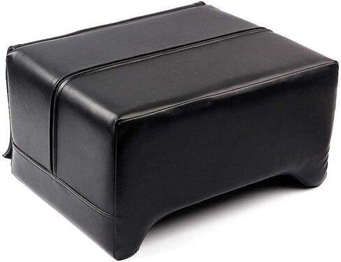 Salon Beauty Spa Equipment Styling Barber Chair Booster Seat, Black Leather Highchairs Auxiliary Heightening Seats for Hair Cutting in Saudi Arabia