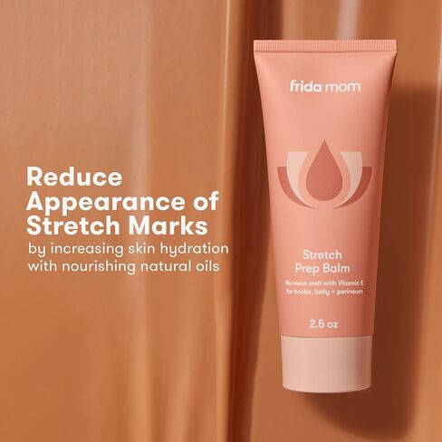 Frida Mom Stretch Prep Balm - Moisturizer for Pregnancy Stretch Marks & Perineal Massages - 2.5 oz in Kuwait