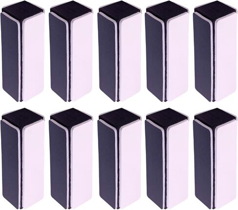 Nail Buffer Block (10 Pack), Nail Shine Buffers Blocks Files for Natural and Acrylic Nails, All-in-One Nail Smoother Buffing Block Polisher Fingernail File 100/600/3000 Grit for Buffing Shinning in Saudi Arabia