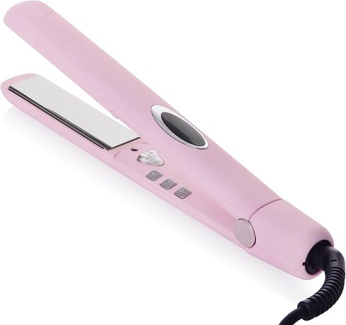 Sleek’e Hair Infrared 2" Wide Flat Iron Professional Ceramic Tourmaline-Infused Titanium Straightener (2inch, Black and Rose Gold) in Saudi Arabia