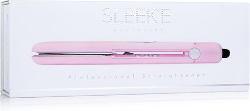 Sleek’e Hair Infrared 2" Wide Flat Iron Professional Ceramic Tourmaline-Infused Titanium Straightener (2inch, Black and Rose Gold) in Saudi Arabia