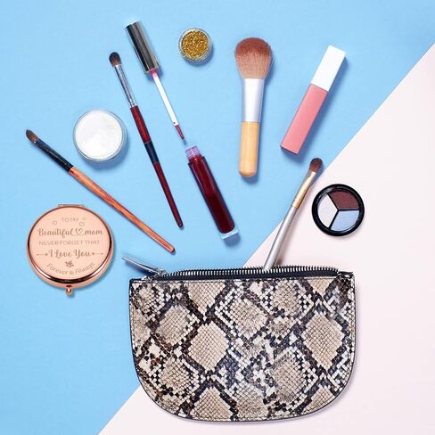 Gift for Mom from Daughter Mom Birthday Gifts I Love You Mom Rose Gold Compact Mirror Gifts for Mom Mom Gifts for Birthday Sentimental Gifts for Mothers Day Best Mom Mother Gifts for Mom from Son in Saudi Arabia