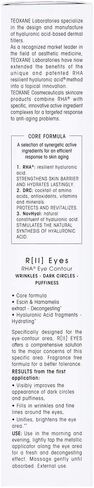 Teoxane Cosmeceuticals Best Hyaluronic Acid Eye Contour - Instant Firm, Anti-Dark Circles, Anti Puffiness, Anti Wrinkle,Anti-Aging, Intense Hydration,Moisture - 15 milliliter in Saudi Arabia