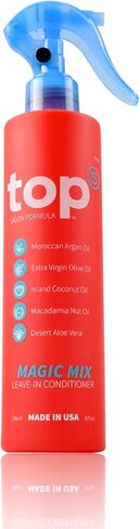 واقي وبلسم الشعر بروفيشنال توب 5 من اتش اس اي | مكواة مسطحة & واقي حراري جاف | مع الأرغان وجوز الهند والمكاديميا وزيت الزيتون والفيتامينات | صنع في الولايات المتحدة الأمريكية | 236 مل in Kuwait