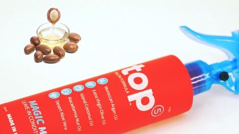 واقي وبلسم الشعر بروفيشنال توب 5 من اتش اس اي | مكواة مسطحة & واقي حراري جاف | مع الأرغان وجوز الهند والمكاديميا وزيت الزيتون والفيتامينات | صنع في الولايات المتحدة الأمريكية | 236 مل in Kuwait