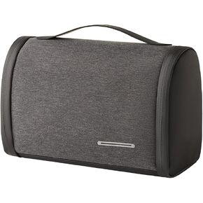 حقيبة أدوات الزينة للرجال من Bee Nesting حقيبة سفر احترافية للنساء مع خطاف تعليق، حقيبة مكياج كبيرة مقاومة للماء للإكسسوارات والشامبو والحلاقة وأدوات الزينة، سعة قابلة للتحويل 1-3 لتر (أسود) in Kuwait