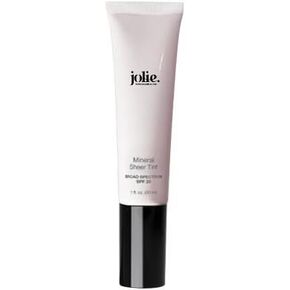 Jolie Mineral Sheer Tint SPF 20 Oil Free - Face Tinted Moisturizer - Hydration - Coverage - Makeup - Mineral Formula - Vegan (Cameo)